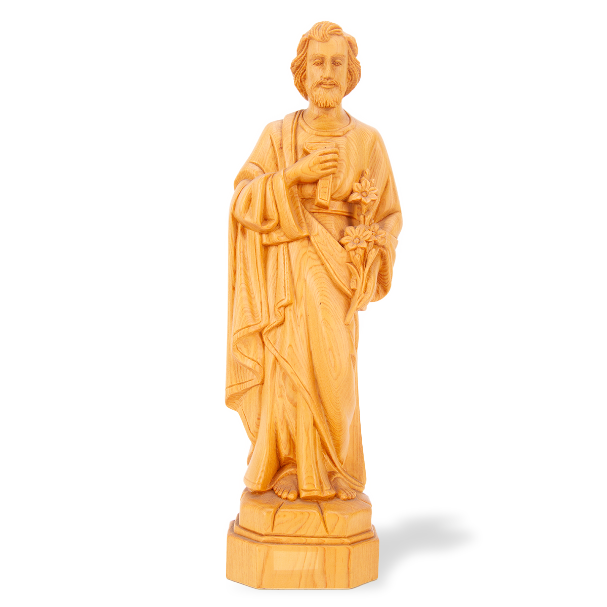 [Cao Cấp] Toà Thờ Tượng gỗ Pơmu- Bàn thờ Chúa- Altar Mary Joseph Jesus christ Real wood