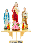 [2024] Bàn thờ treo tuờng- Trang thờ Thiên Chúa- Đức mẹ- phụng vụ chung cư- Toà thờ- Altar Gods Jesus Christ Mary Joseph